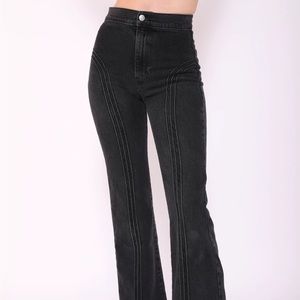 COPY - REVICE BLACK FLARE JEANS